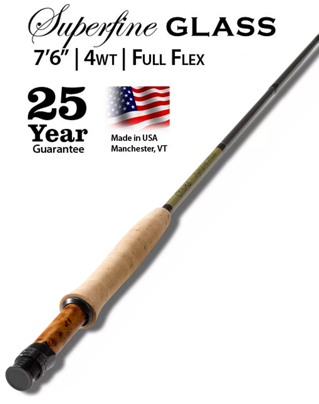 Orvis Superfine Glass 4wt 7'6” – Raft & Fly Shop