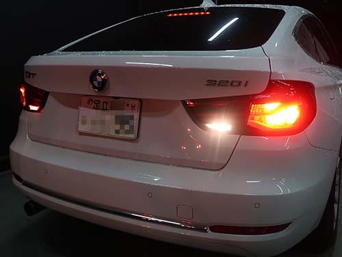 BMW 3シリーズグランツーリスモ(F34) 純正LCIテールライト後付装着