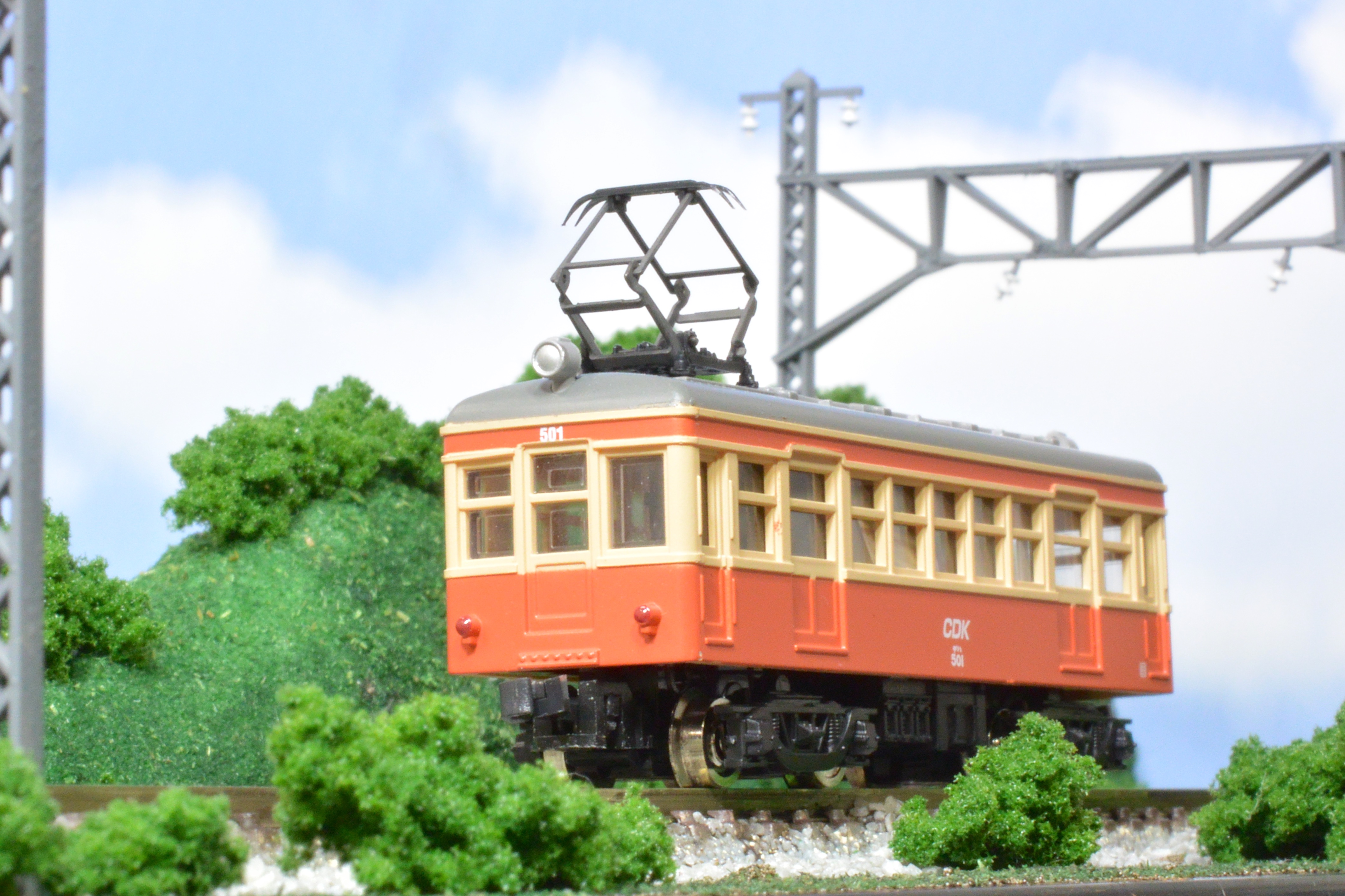 Nゲージ 銚子電鉄デハ501 キングスホビー 真鍮キット組立品 動力付 N