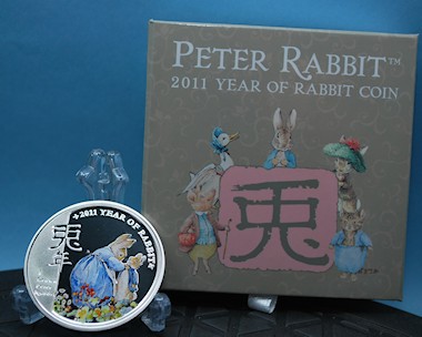ピーターラビット コイン Coin Beatrix Potter Peter Rabbit