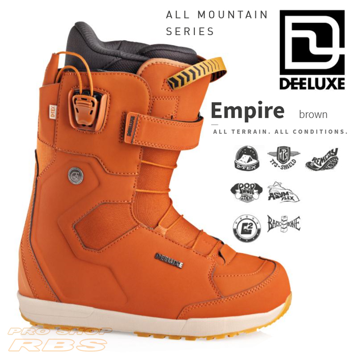 18-19 DEELUXE EMPIRE BROWN【デーラックス 】【18-19 スノーボード