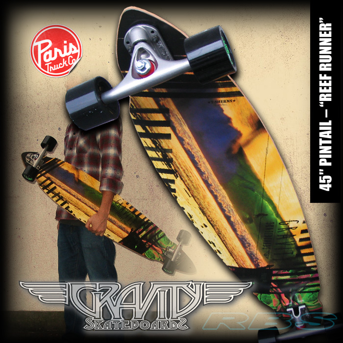 グラビティー GRAVITY SKATEBOARDS PINTAIL 45 【GRAVITY PT-45