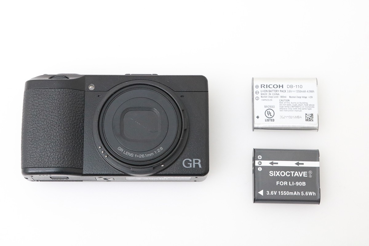 GR IIIx (互換予備バッテリー付属） CA01-M5772-2P2A | リコー