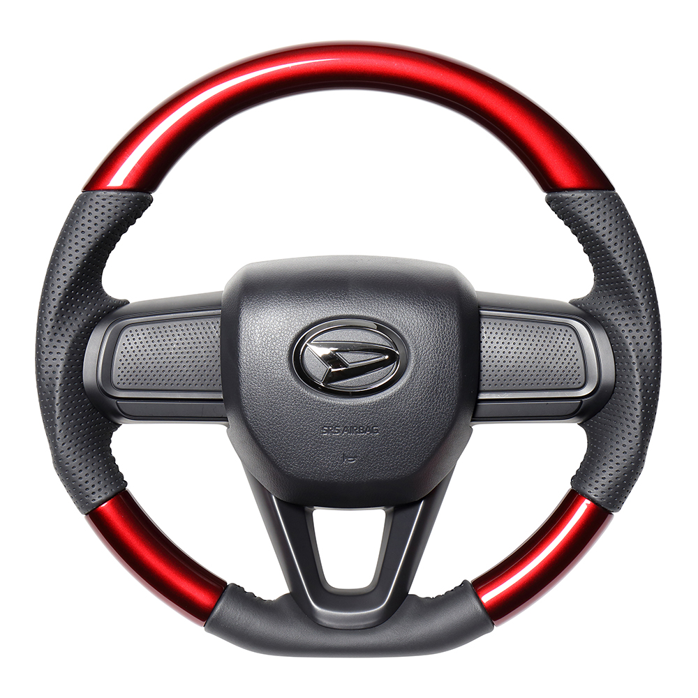 R*S様 美品REAL プレミアムシリーズピアノブラックステアリングTYA