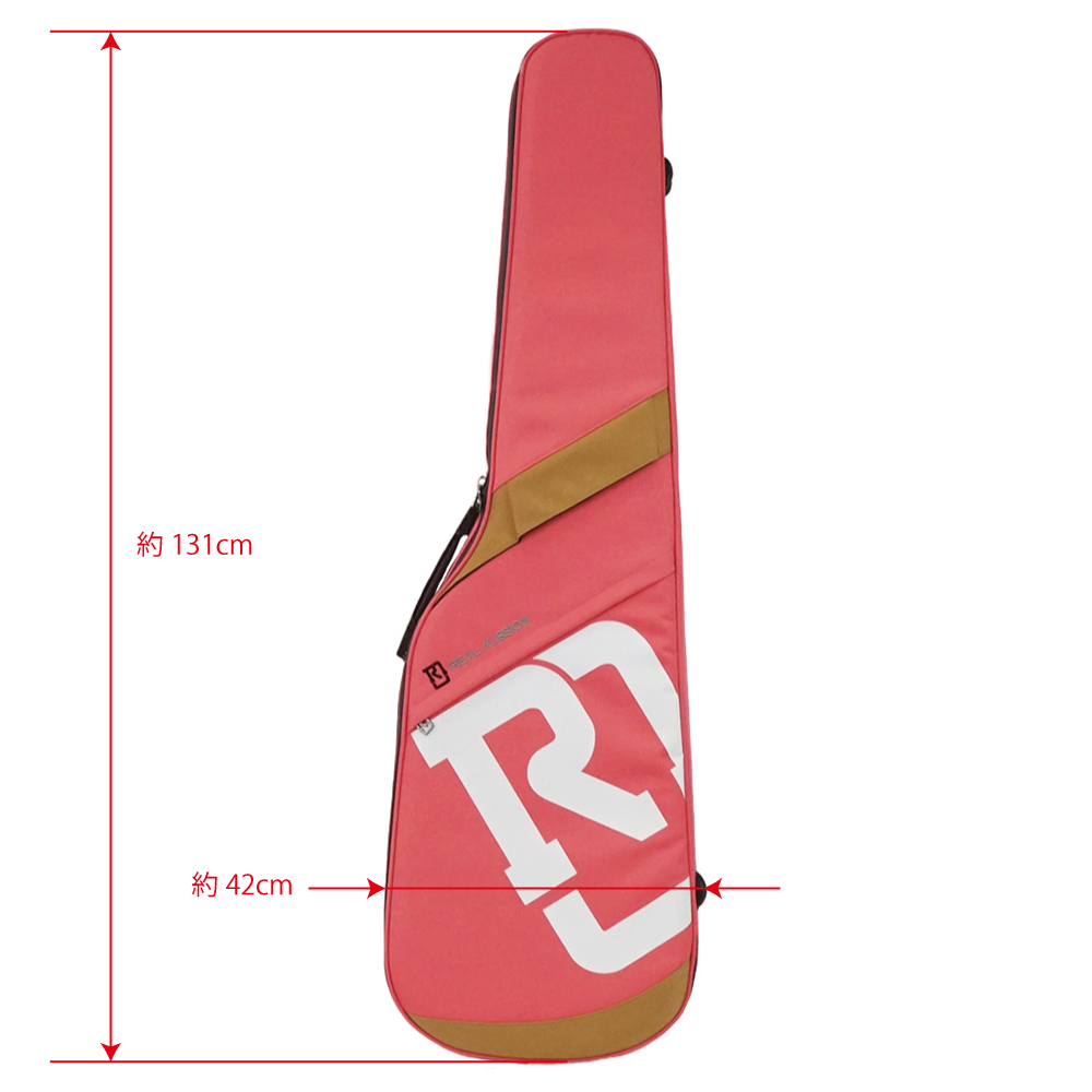 Venus 06-B Pink 防水 エレキベースケース ギグバッグ | REAL MISSION