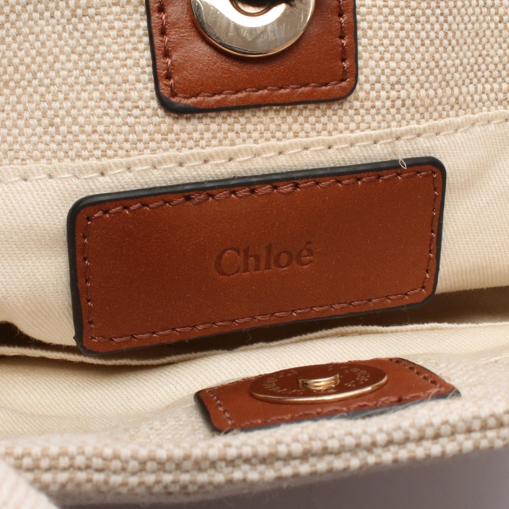 ハンドバッグ トートバッグ キャンバス ベージュ クロエ – RECLO