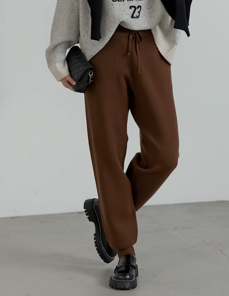 ミラノリブニットジョガーパンツ - パンツ通販 | 人気レディース