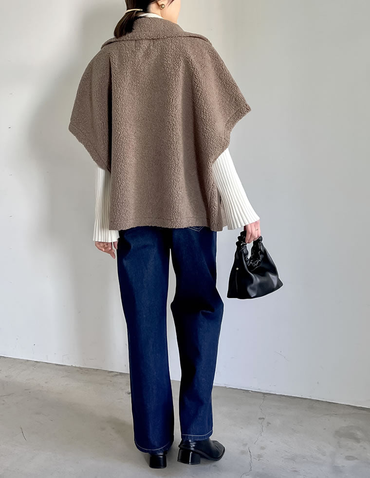 テディボアポンチョジャケット - ジャケット/アウター通販 | 人気