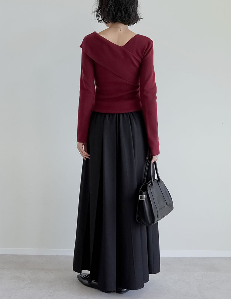 ストレッチミックスツイルプリーツスカート - スカート通販 | 人気