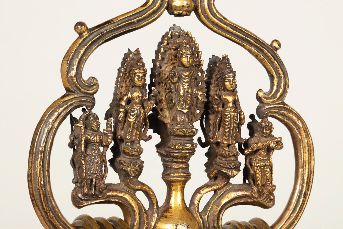 金銅錫杖頭 | 美術工芸品 | さぬき歴史文化探訪ナビ