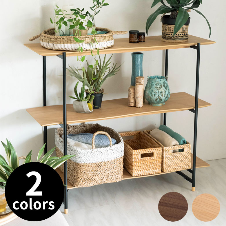 木製オープンシェルフ ブラウン 6棚 ※直接引き渡し希望！ 木製オープン