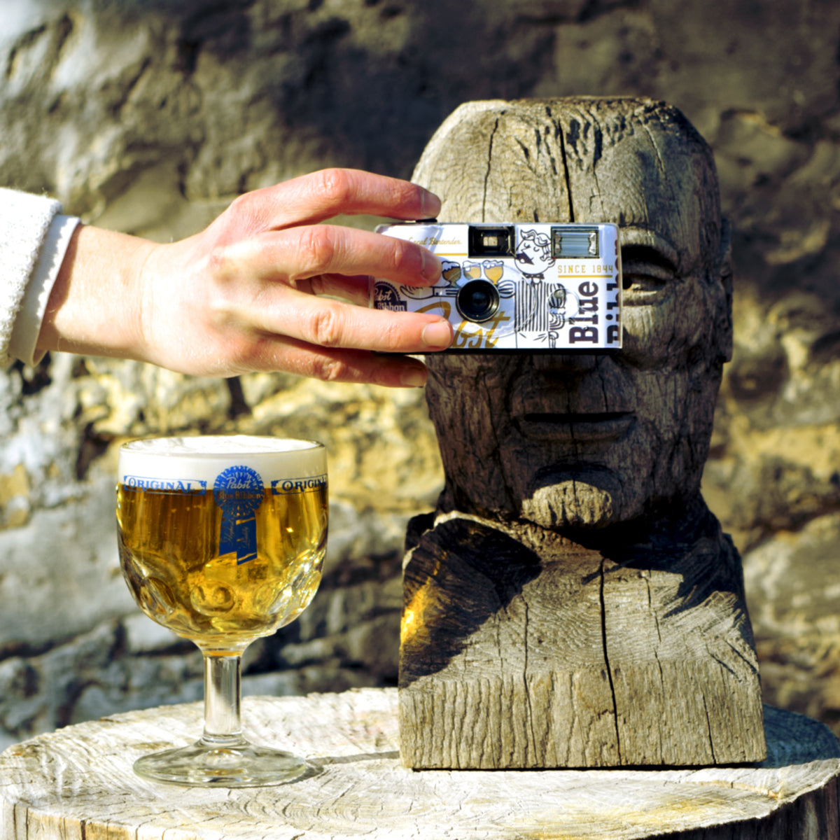 Retrospekt and Pabst Blue Ribbon 35mm Film Camera