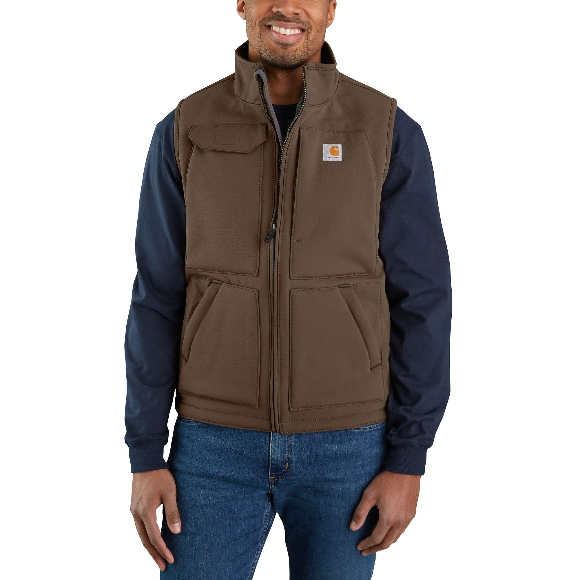 Super Dux™ Relaxed Fit Sherpa-Lined Vest | Carhartt Reworked