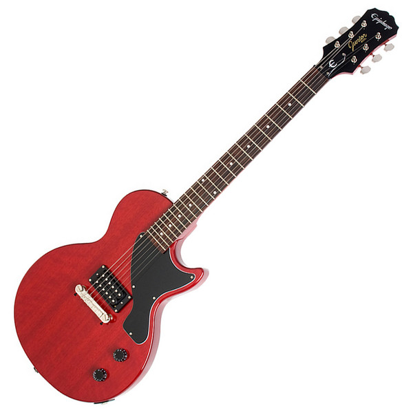 DISC Epiphone Les Paul Junior Electric Guitar, Cherry at Gear4music