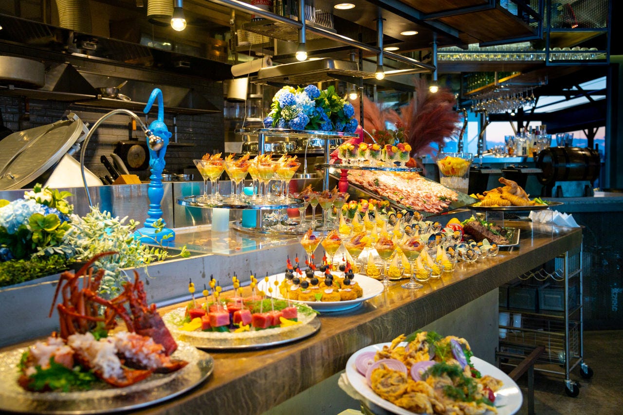 ホテル用バーサービングカート クリエイティブレストラン、金属製収納