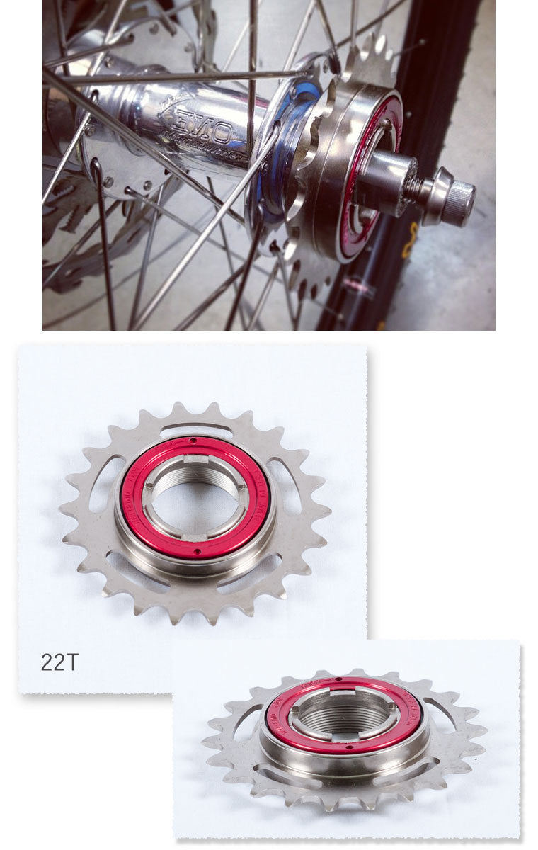 WHITE INDUSTRIES FreeWheel フリーコグ 16T-19T ホワイト