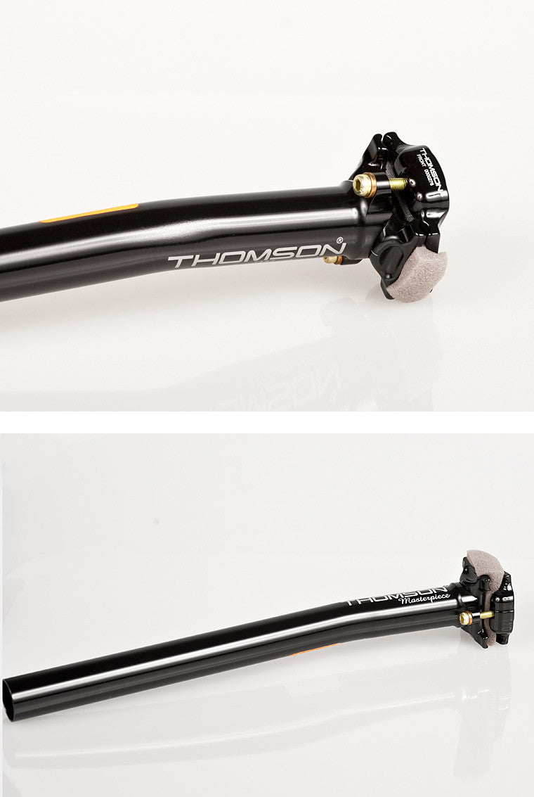 10%off】THOMSON Masterpiece SEATPOST 27.2mm セットバック Black