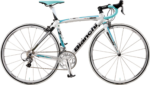 毎年変化する、ビアンキのチェレステ。最近は濃い目のチェレステになっ