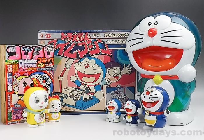 GB-04 超合金ガチャガチャ ドラえもん(復刻) GB-22 モテモテ ドラミ