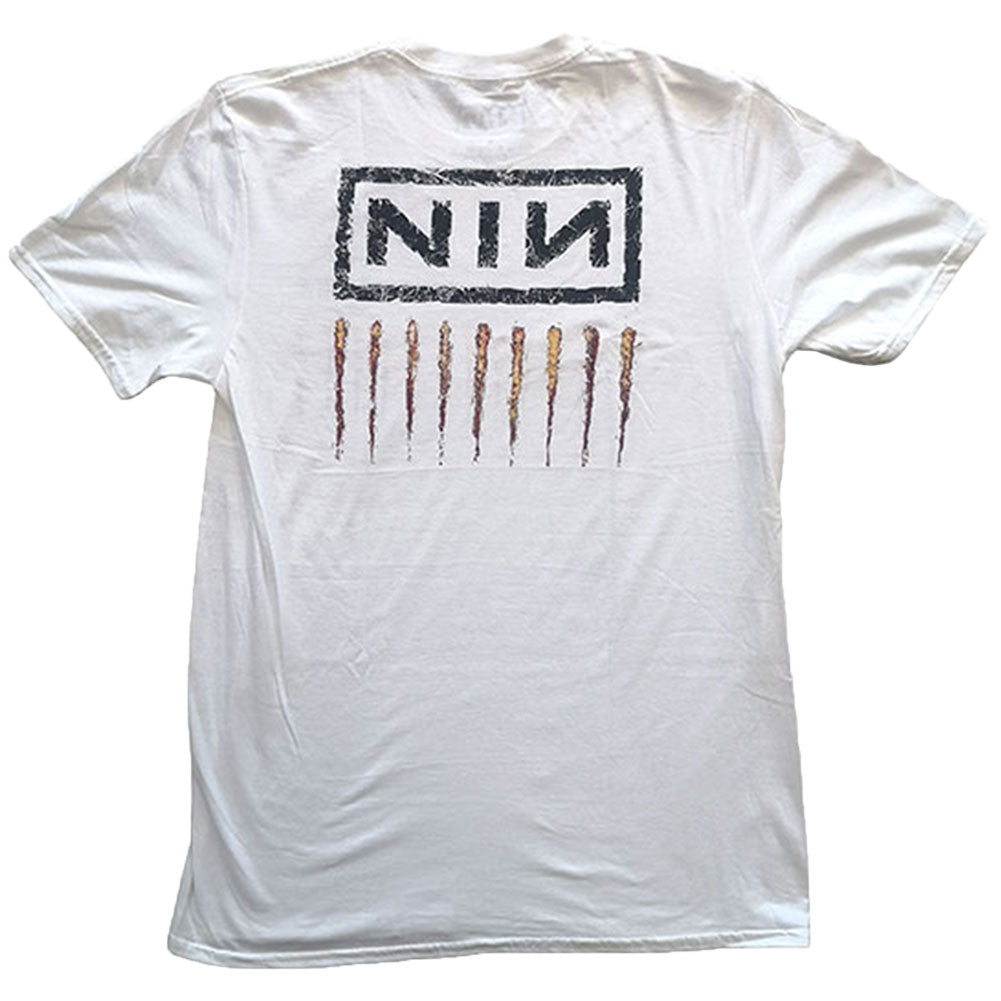 Nine Inch Nails Downward Spiral (Back Print) Slim Fit T-shirt