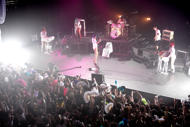 女王蜂 @ SHIBUYA-AX 2013.02.22 邦楽ライブレポート｜音楽情報サイト