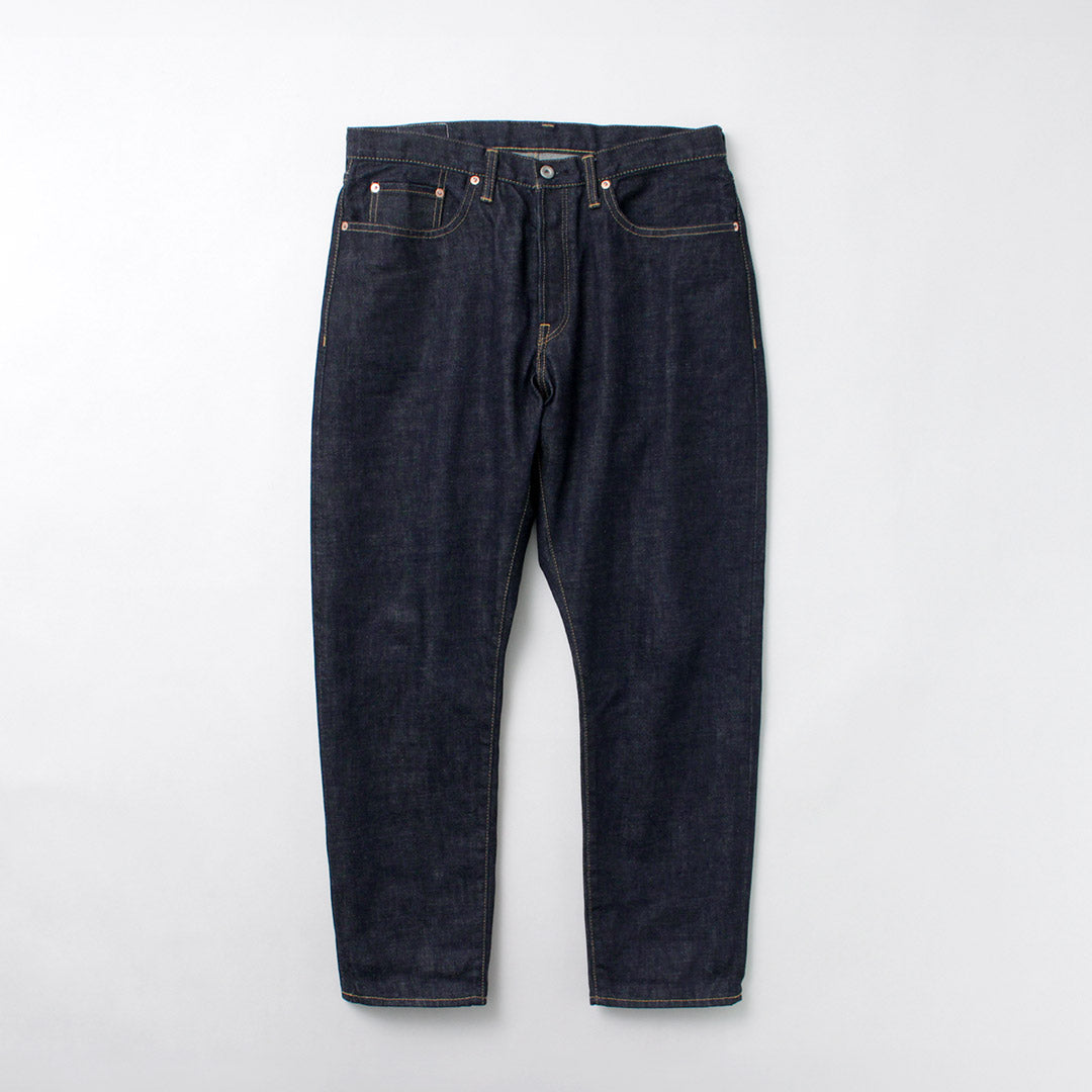 SANCA（サンカ） 15.5オンス デニム テーパード 5Pパンツ｜ROCOCO