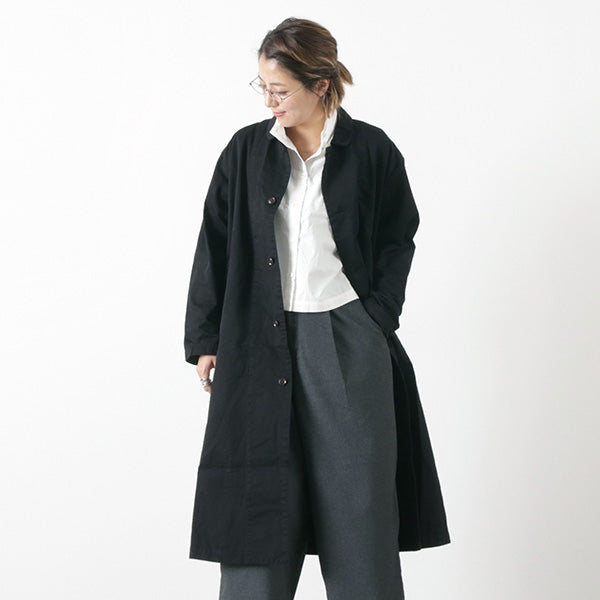 20％OFF】HARVESTY（ハーベスティ） チノクロス オーバーコート