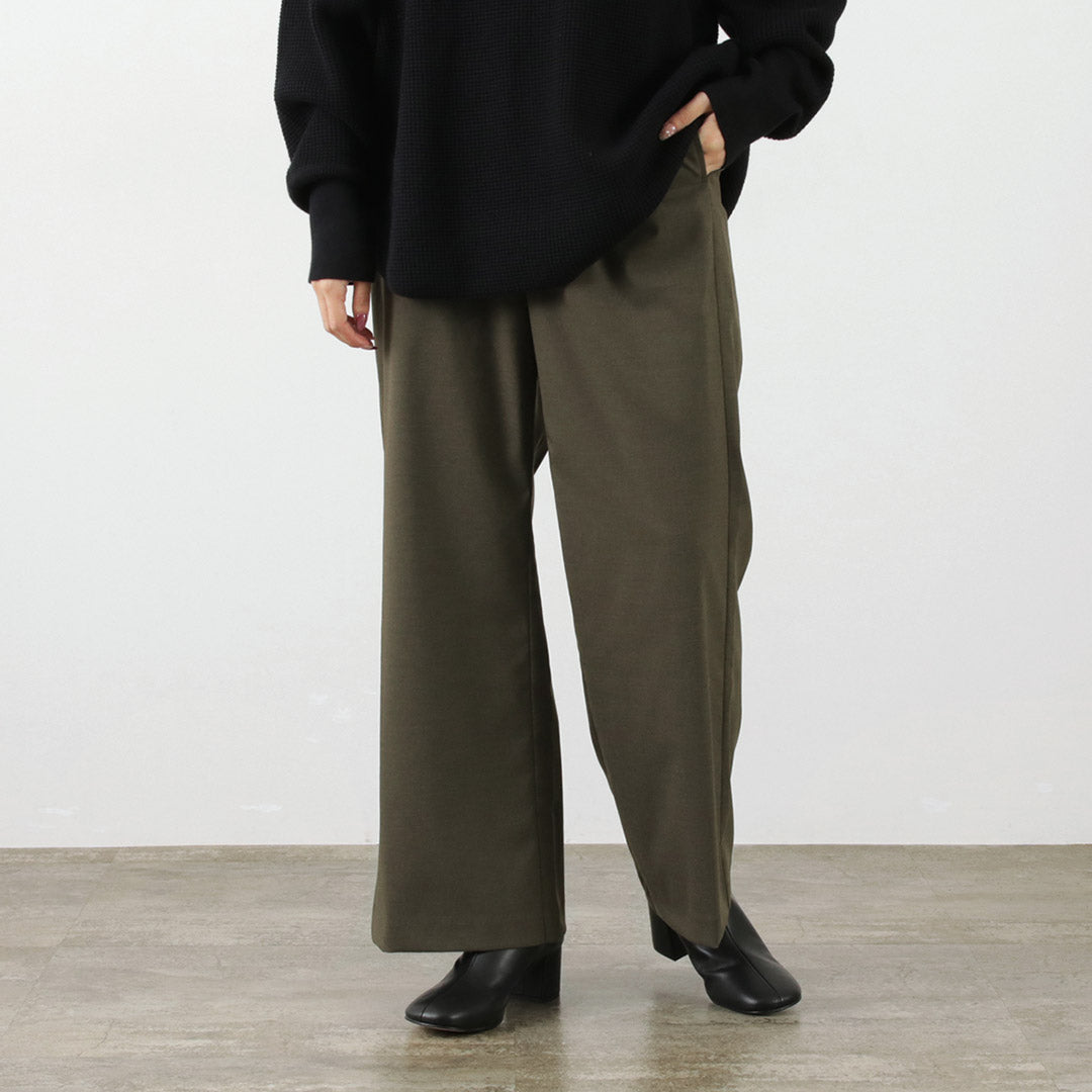 50％OFF】MIDIUMISOLID（ミディウミソリッド） ハイウェスト フレア