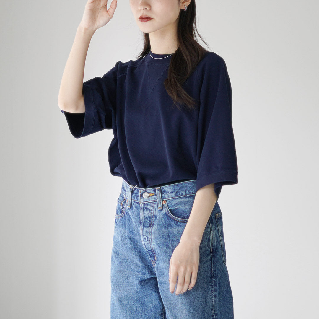 SHINZONE（シンゾーン） INLAYED HALF SLEEVE TEE 25SMSCU03