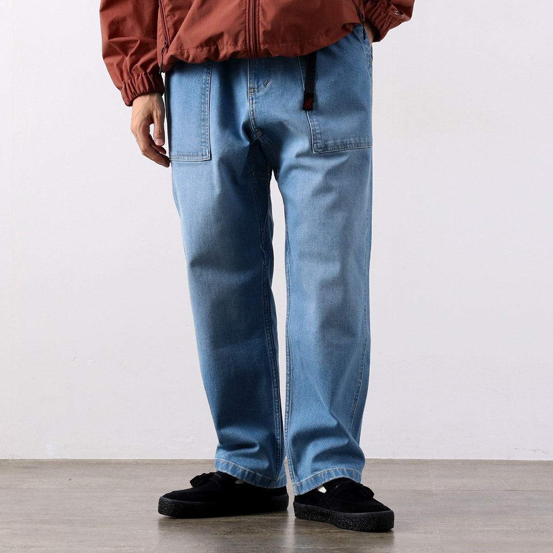 GRAMICCI（グラミチ） ストレッチデニム ルーズテーパード リッジ