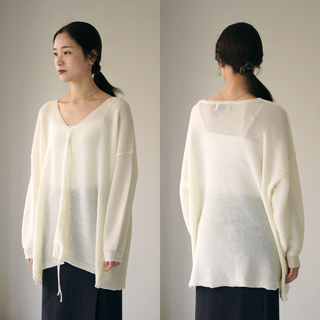 CYAN TOKYO（シアン トーキョー） レングスアレンジ Vニット / サマー
