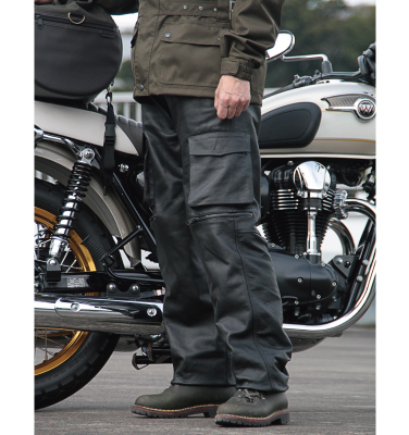 ZRA7054LF カーゴレザーパンツルーズフィット | ラフ＆ロード