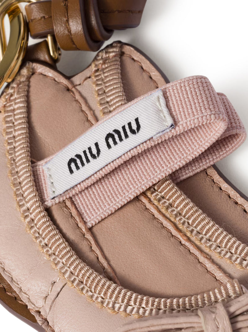 TRICK MIU BALLET LEATHER KEY RING – Suit Negozi Row