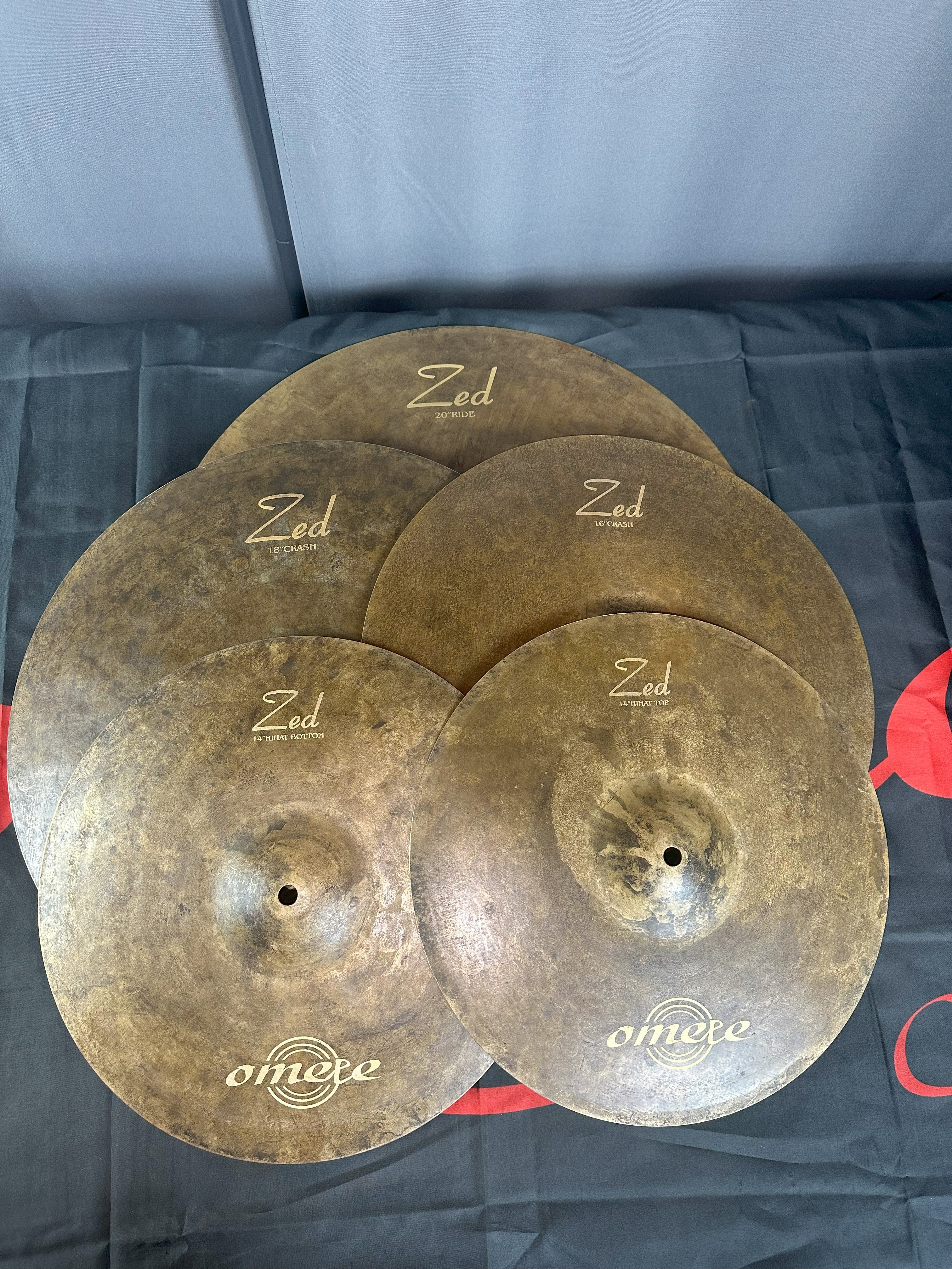 Omete Zed Series Cymbals - 5 Pack – RL Drums