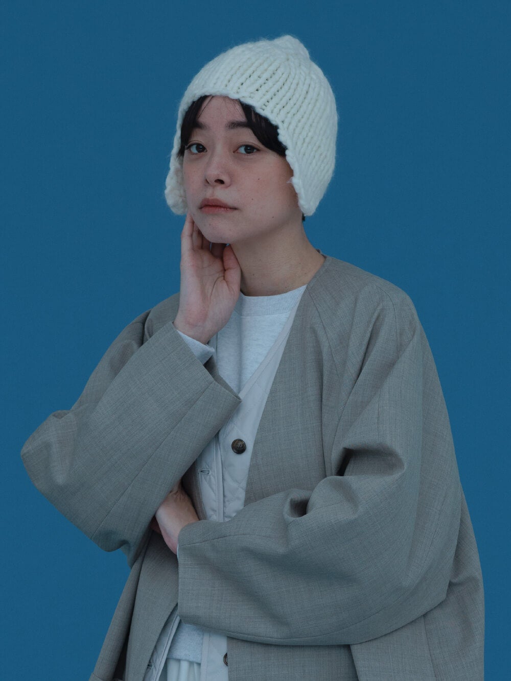 Cacco 手編みとんがりニット帽 - ほぼ日刊イトイ新聞