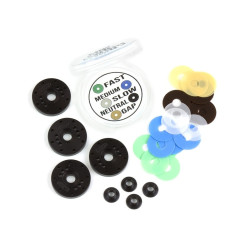 MIP Bypass1™ Pistons, 6-Hole Set for Mugen MIP MIP18400 - RS