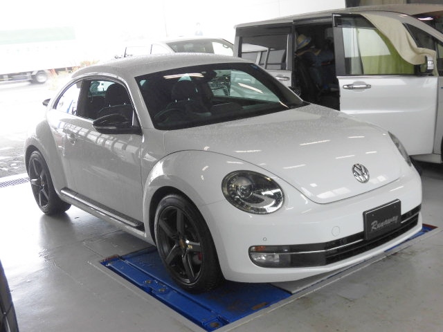 VW THE BEETLE ザ・ビートル 2.0TSI APR ECUチューニング＆ K＆N
