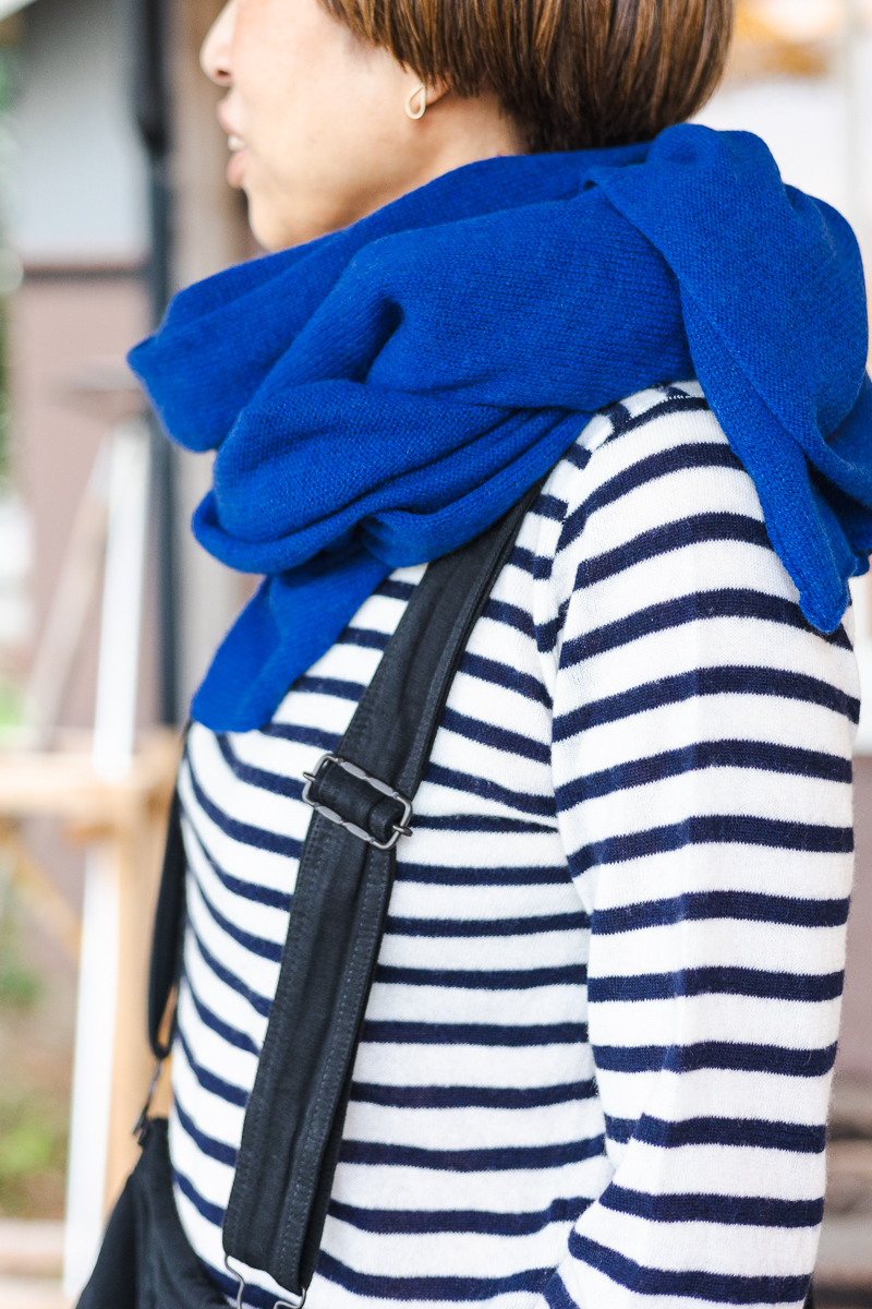 ANSPINNEN スーパーファインソフトカシミヤ ハンドフレームドストール