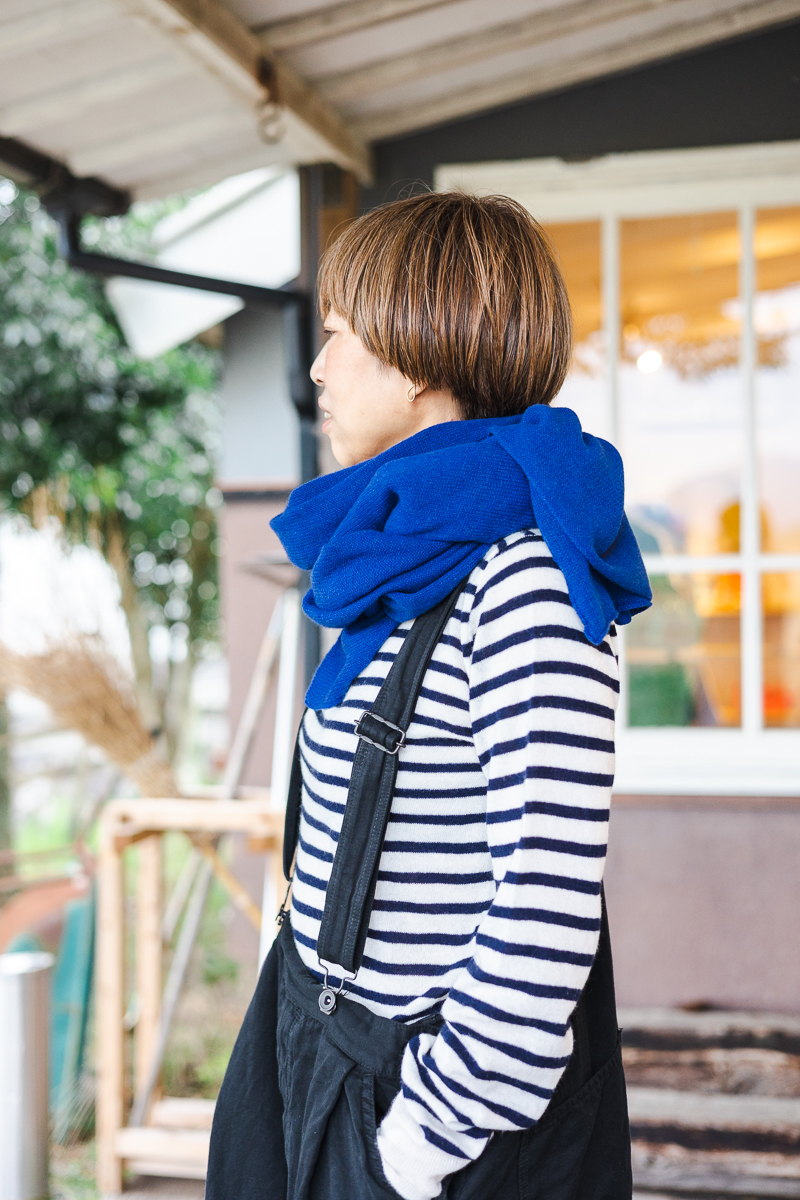 ANSPINNEN スーパーファインソフトカシミヤ ハンドフレームドストール