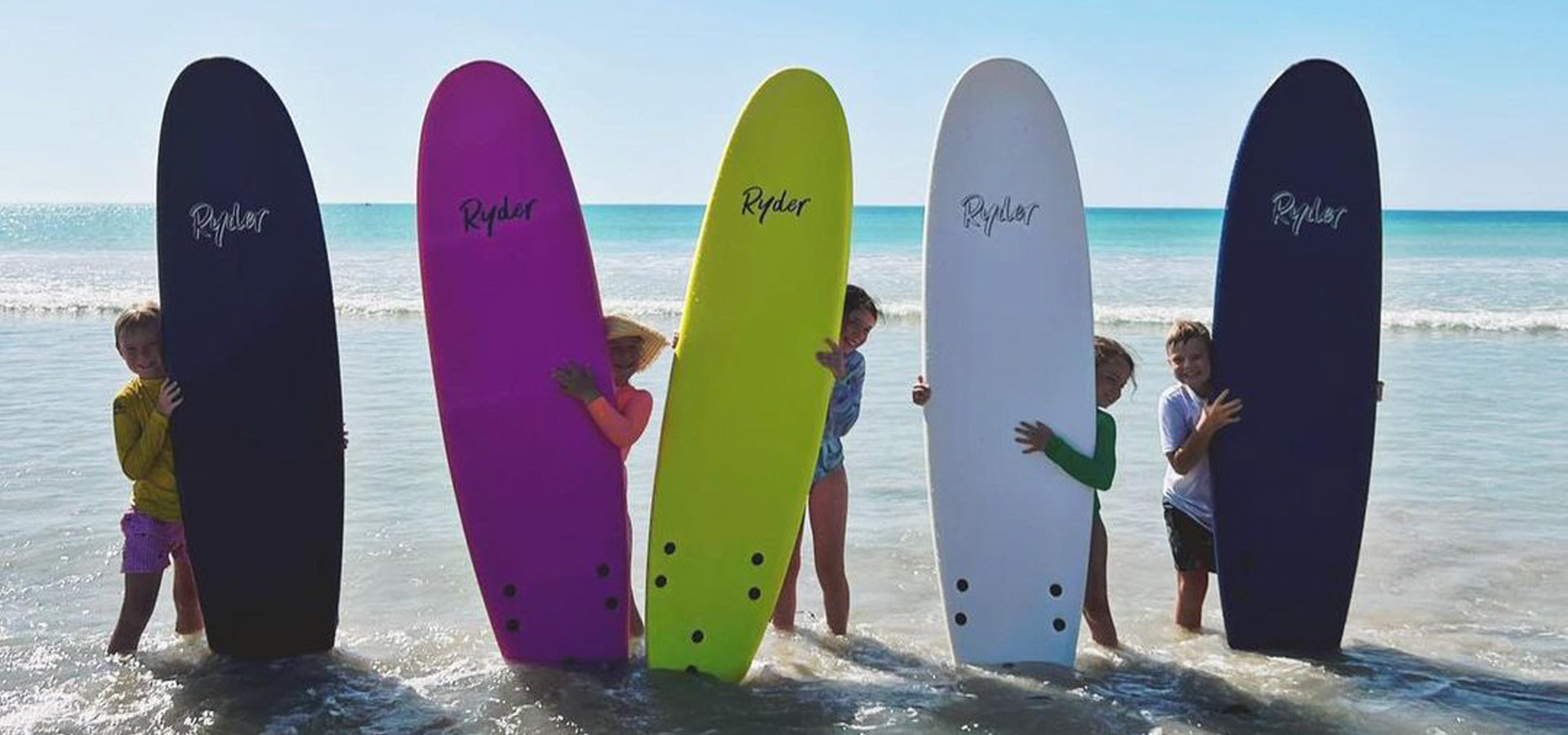 サーフィン・ボディボード Ryder Soft Surfboard JUNIOR FUNBOARD 44