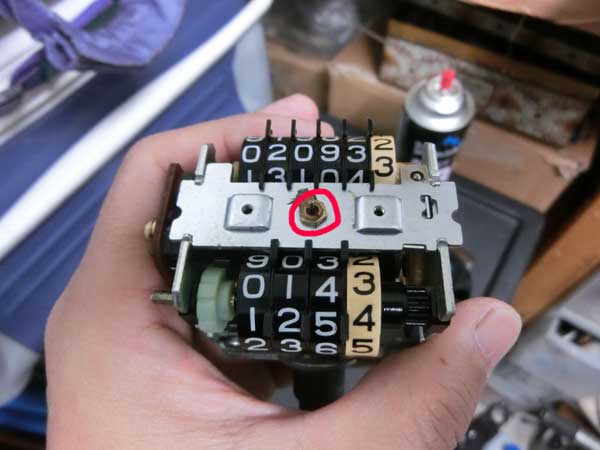 RZ250R メーター修理 2