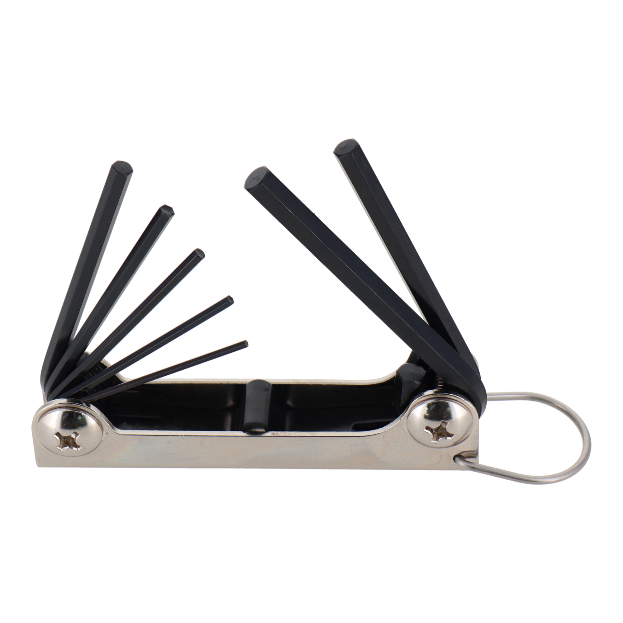 K-7 六角レンチ 六角レンチ ナイフ収納式六角棒レンチセット7本組