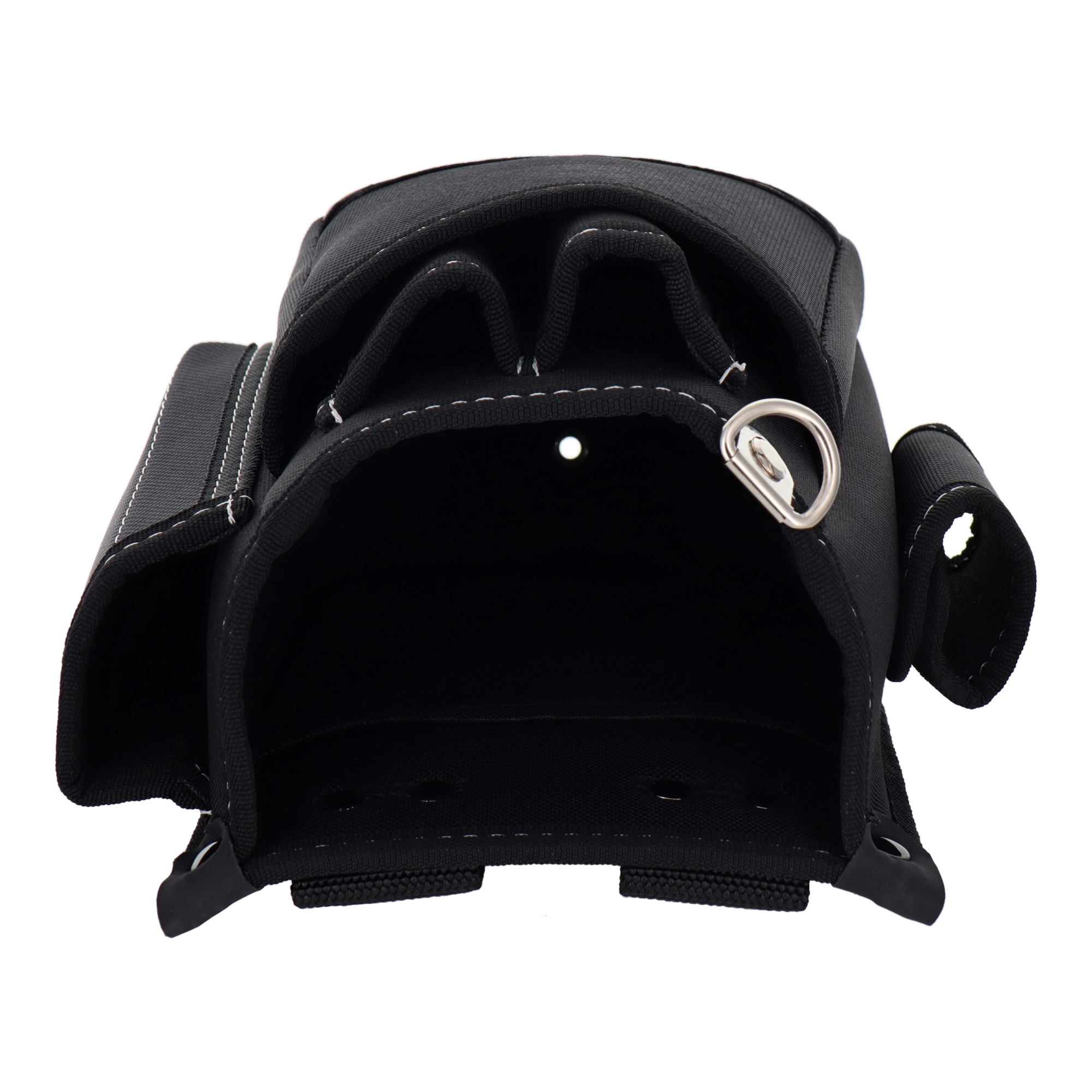 DT-26-BK 作業ベルト・収納袋 腰袋 腰袋 2段 水平器入れ付 ブラック