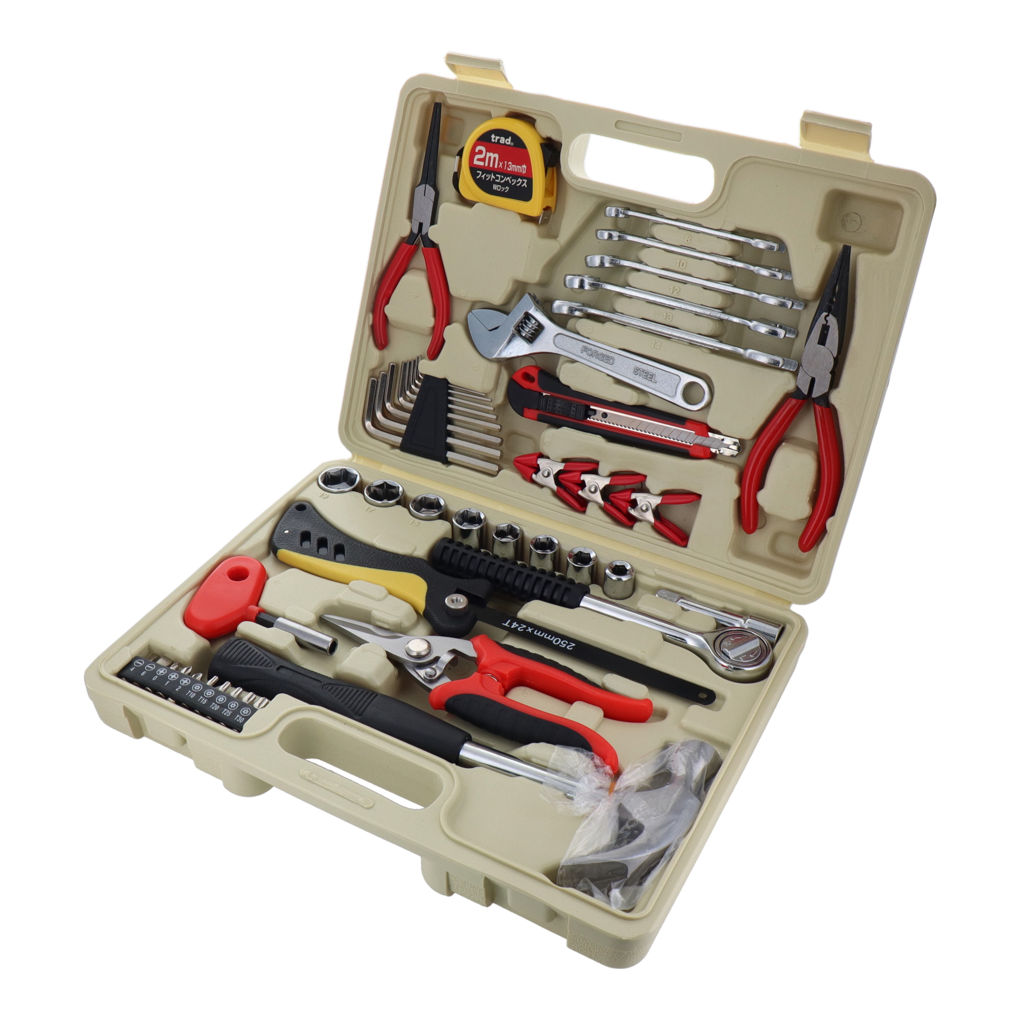 TS-45 工具セット 複合品 セット 45pcs.工具セット｜株式会社 三共