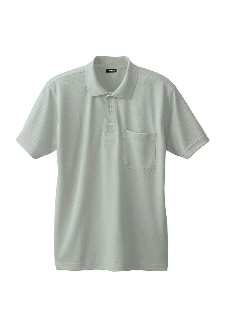 SOWA 50397 桑和ドライ＆デオドラント ハニカムメッシュ半袖ポロシャツ