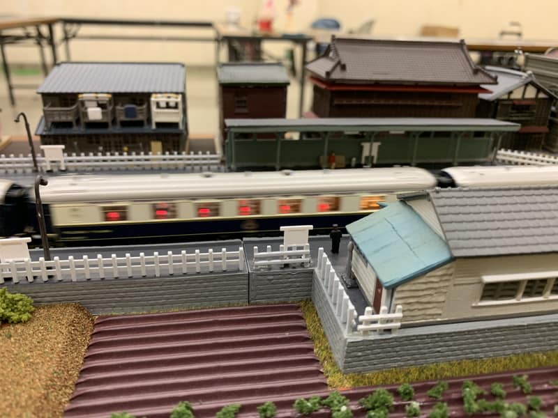 ネコ寿司 TOMIX「駅モジュールセット(島式)」 鉄道模型ジオラマ ネコ