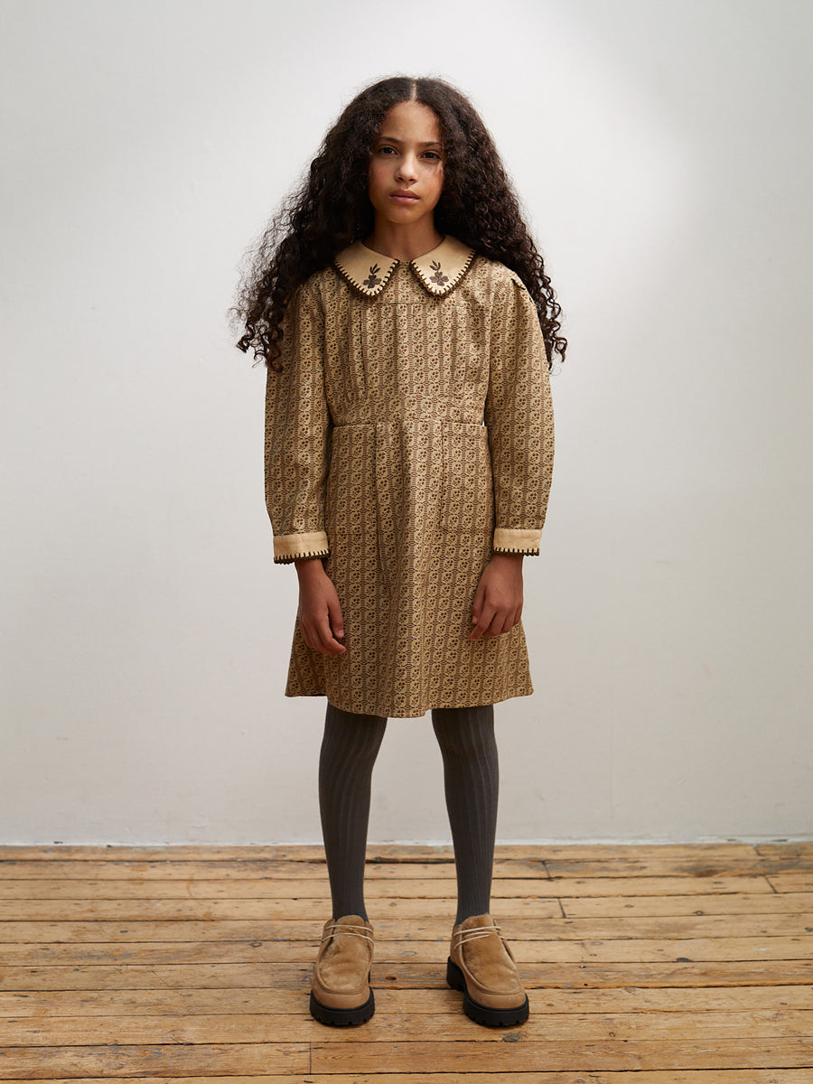 apolina dress 3-5yApolina Dora Dress - Mango（SIZE：3-5Y） APOLINA