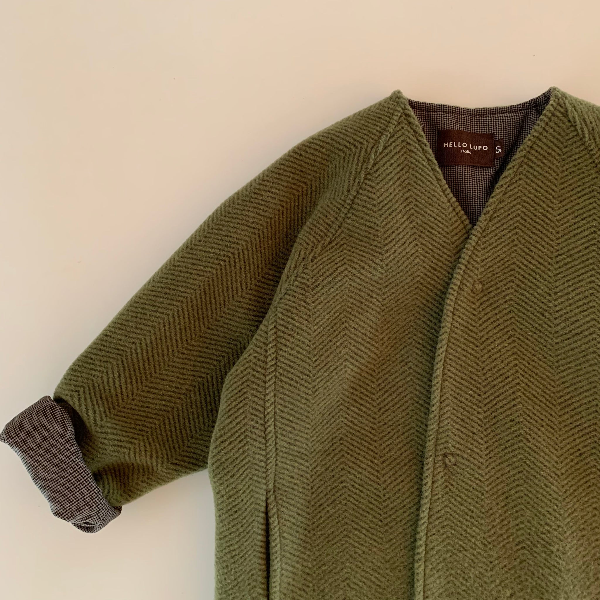Lupo Kimono Coat - Pistachio – Sage Kids