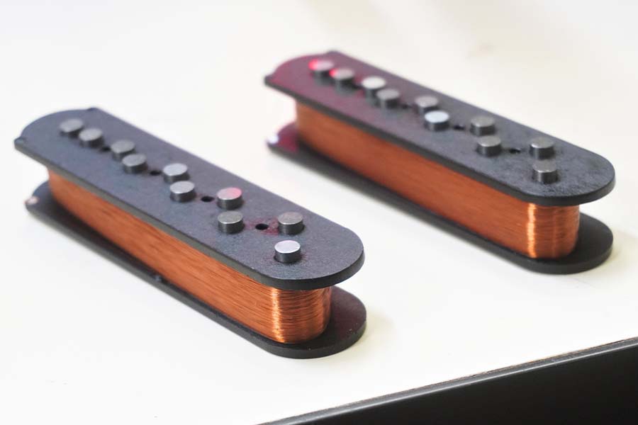 JBタイプのピックアップをリニューアル | Sago New Material Guitars