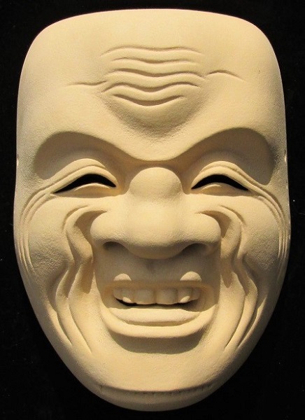 狂言面 登髭 福岡市参考